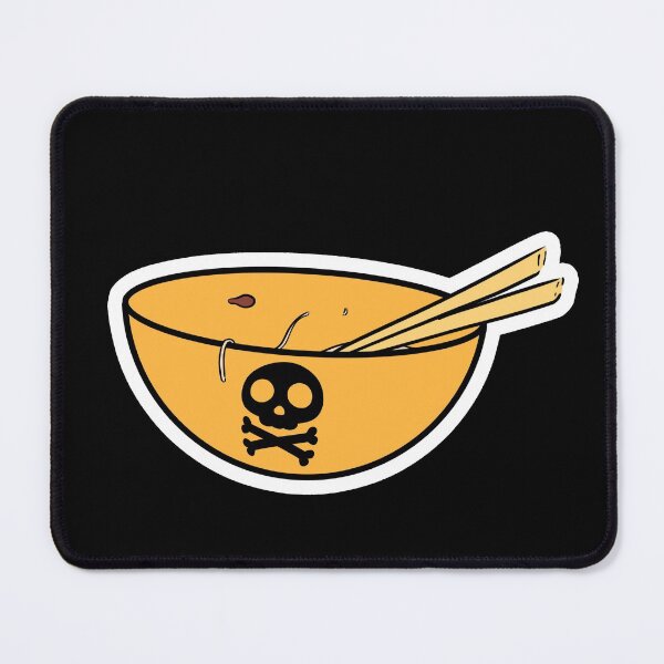Item preview, Kawaii japanese anime skeleton ramen designed and sold by iPhoneGuy.