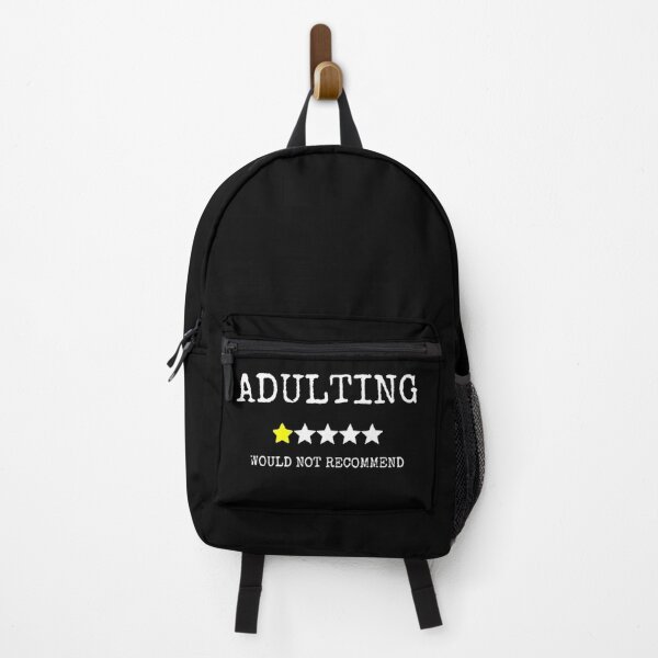 Item preview, Adulting Would Not Recommend designed and sold by veronikadevi.