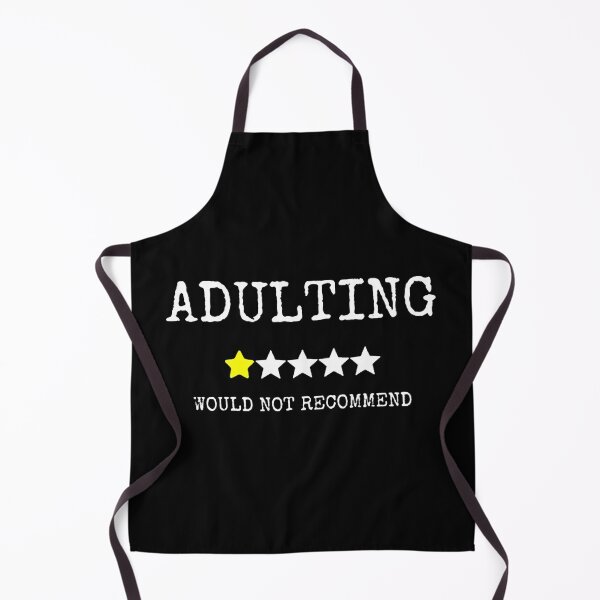 Item preview, Adulting Would Not Recommend designed and sold by veronikadevi.