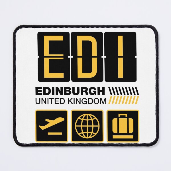 Item preview, Edinburgh Airport Tag, United Kingdom Vacation, Scotland Travel, EDI Airport Code, Edinburgh Holiday, EDI Luggage Tag, Edinburgh Gift Souvenir designed and sold by iconikit.