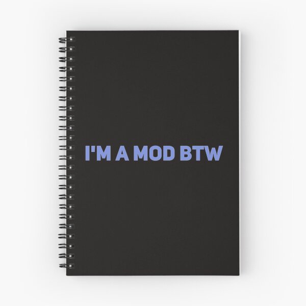 Item preview, Discord Im a mod btw designed and sold by JanBednarek.