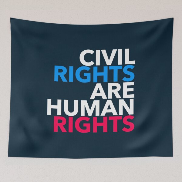 Item preview, Civil Rights are Human Rights designed and sold by JanBednarek.