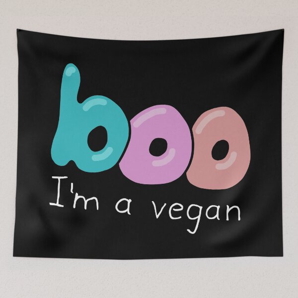 Item preview, Boo, I am a vegan - whtx designed and sold by reIntegration.