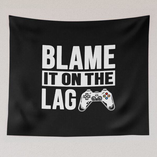 Item preview, Funny Statement Lag Gamer, Video Games Lover Online Gaming designed and sold by Merchking1.