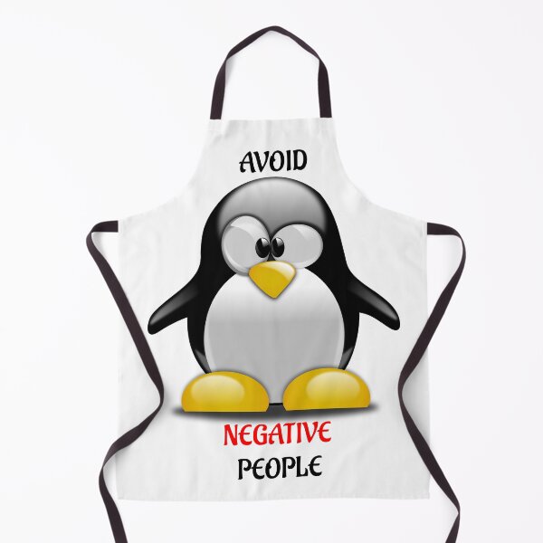 Item preview, Avoid Negative People Penguin designed and sold by PolarNightNomad.