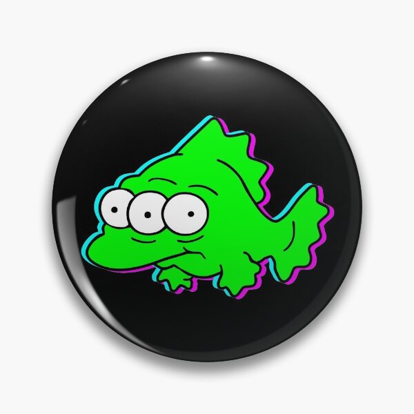 Item preview, Blinky the Three-Eyed Fish designed and sold by TIGERCRYZ.