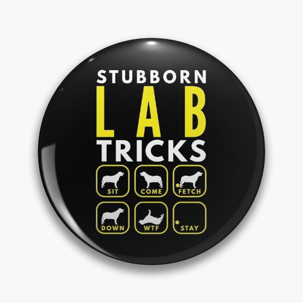 Item preview, Stubborn Lab Tricks - Dog Training designed and sold by DoggyStyles.