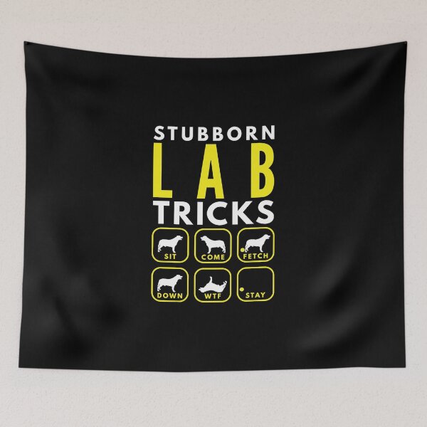 Item preview, Stubborn Lab Tricks - Dog Training designed and sold by DoggyStyles.