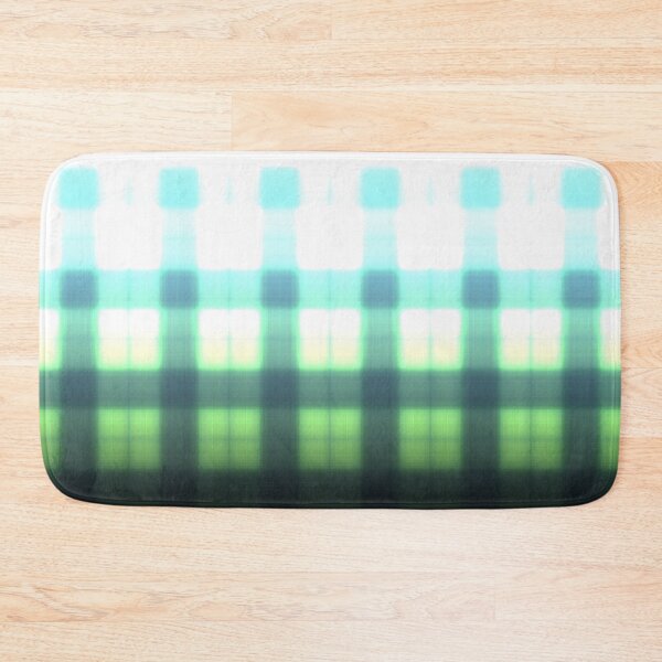 Item preview, green / blue dark to light blurred gradient plaid  designed and sold by TeesMi.