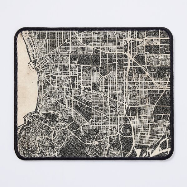 Item preview, Torrance map California Ink lines designed and sold by InkMaps.
