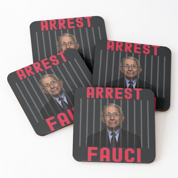 Item preview, Arrest Fauci Fitted V-Neck designed and sold by MaveriMcCrae.