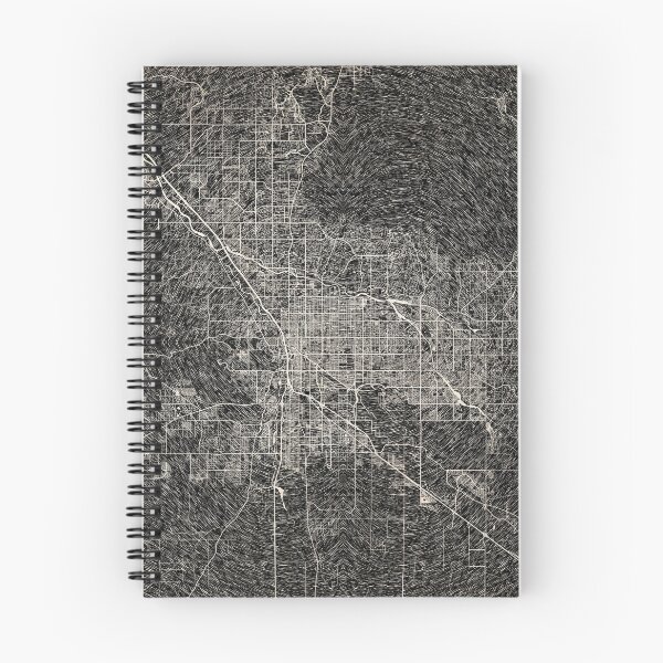 Artikelvorschau, Tucson map Arizona Ink lines entworfen und verkauft von InkMaps.