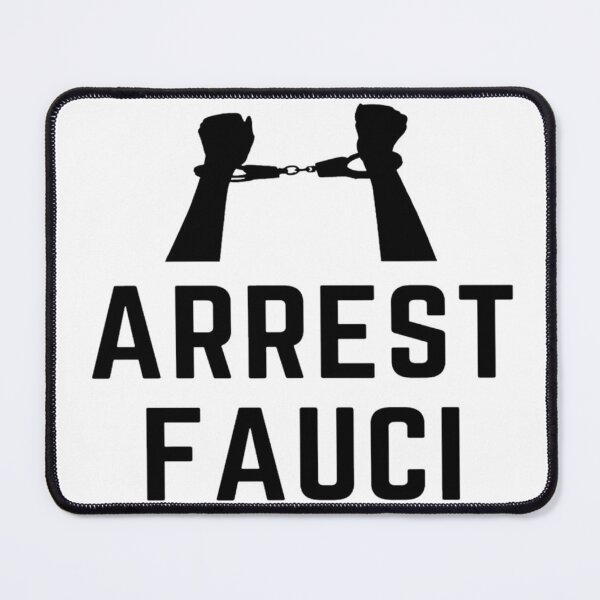 Item preview, Arrest Fauci Mouse Pad designed and sold by MaveriMcCrae.