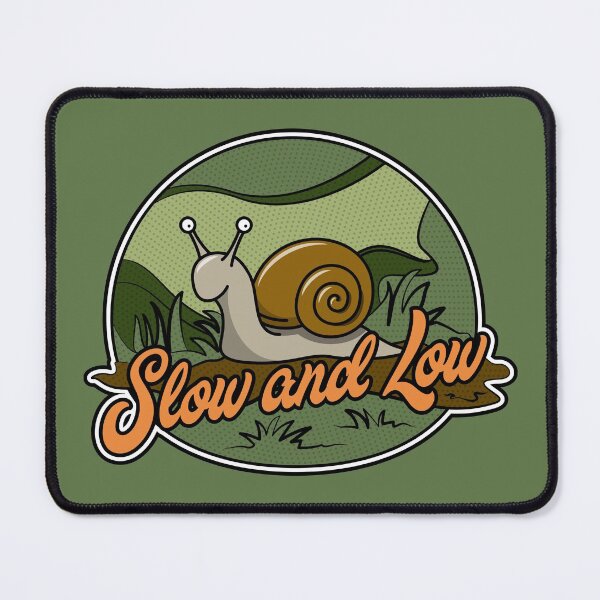 Item preview, Slow and Low Cartoon Snail designed and sold by Phil Tessier Too.