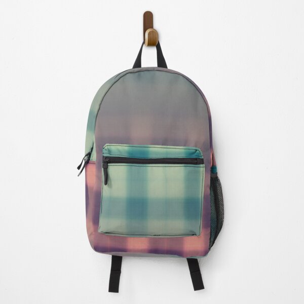 Item preview, green / peach dark to light blurred gradient plaid designed and sold by TeesMi.