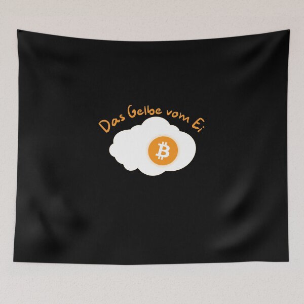 Item preview, Bitcoin The Yellow Of The Egg designed and sold by Galaxy-Corner.