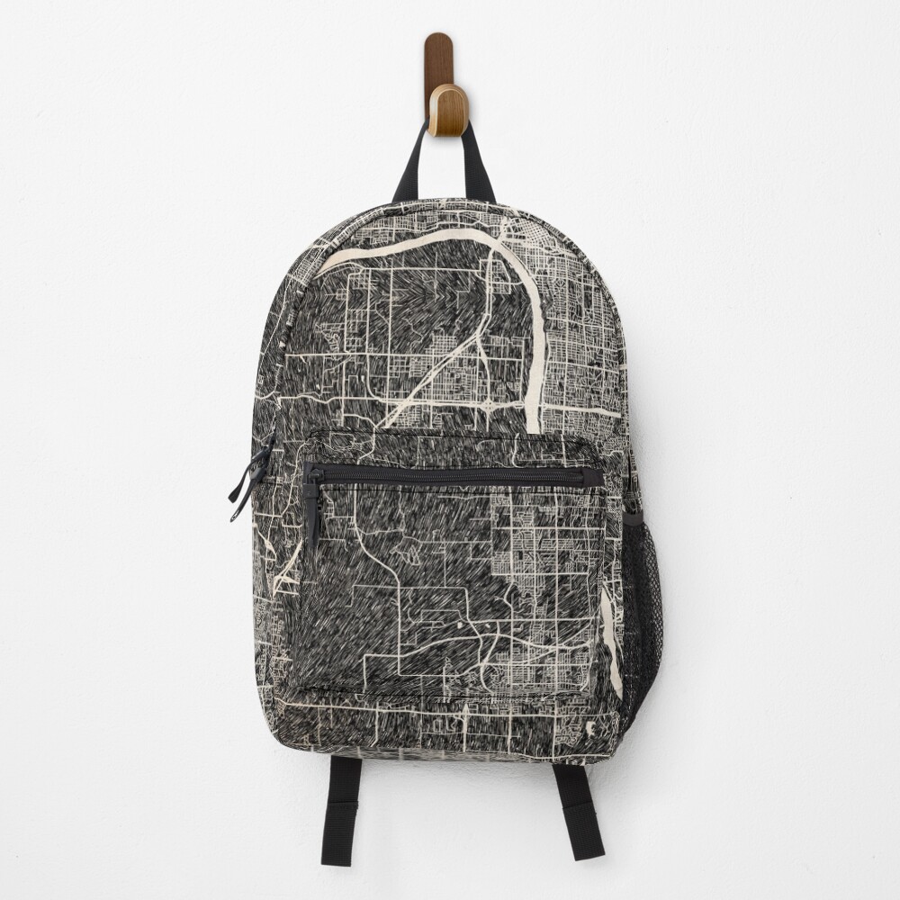 Vista previa del artículo con la obra «Mochila», diseñado y vendido por InkMaps.
