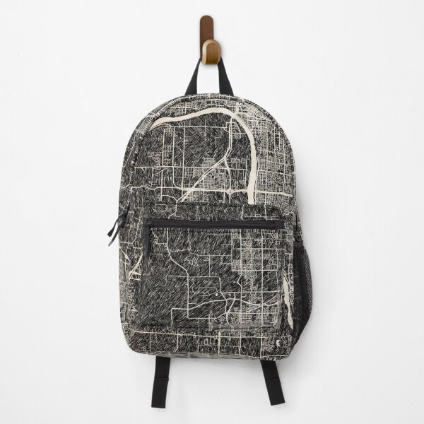 Item preview, Tulsa map Oklahoma Ink lines 2 designed and sold by InkMaps.