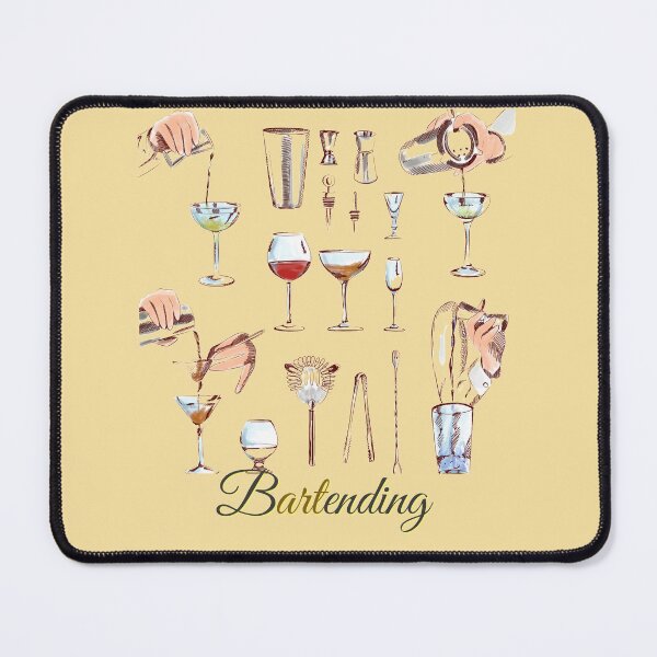 Item preview, Bartending is art designed and sold by Tee-Star.