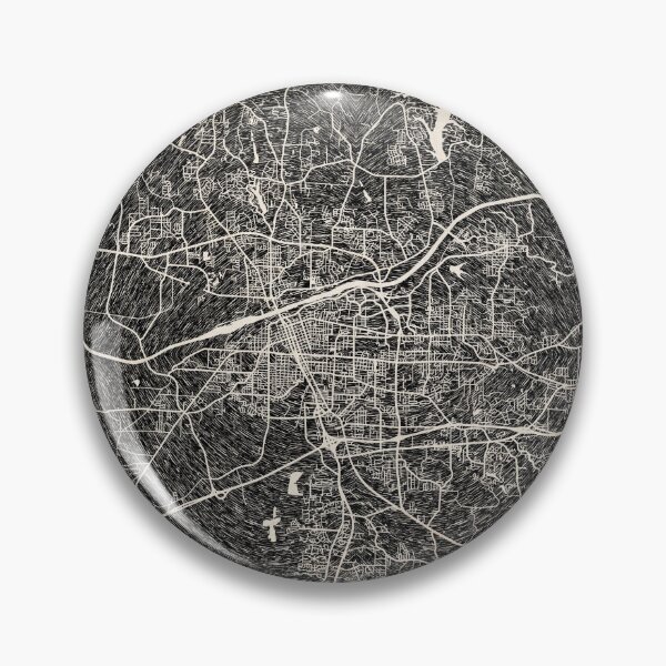 Item preview, Tuscaloosa map Alabama Ink lines designed and sold by InkMaps.