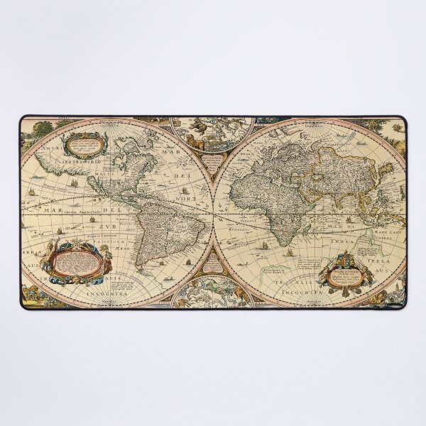 Tapis De Souris Carte du monde des Nations Unies