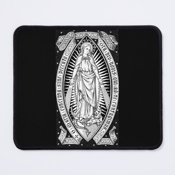 Item preview, Vintage Virgin Mary Engraving designed and sold by Beltschazar.