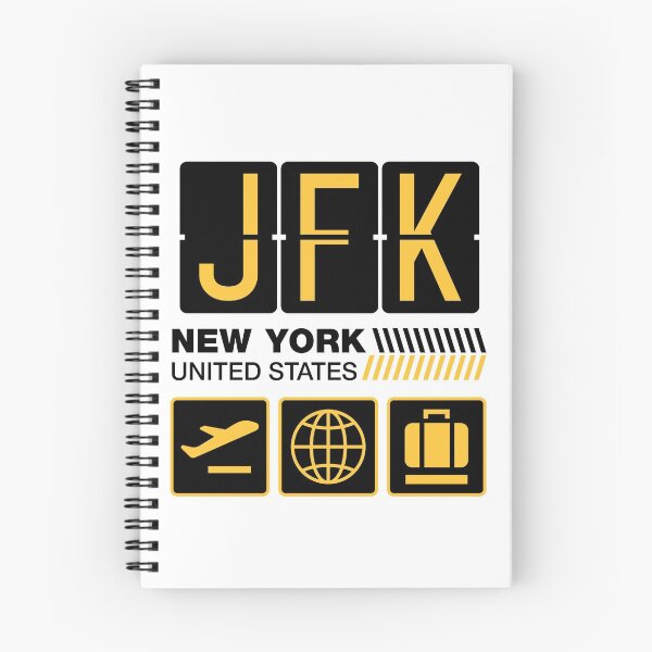 Item preview, New York Airport Tag, United States Vacation, USA Travel, JFK Airport Code, New York Holiday, JFK Luggage Tag, New York Gift Souvenir designed and sold by iconikit.