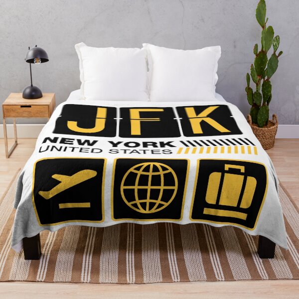 Item preview, New York Airport Tag, United States Vacation, USA Travel, JFK Airport Code, New York Holiday, JFK Luggage Tag, New York Gift Souvenir designed and sold by iconikit.