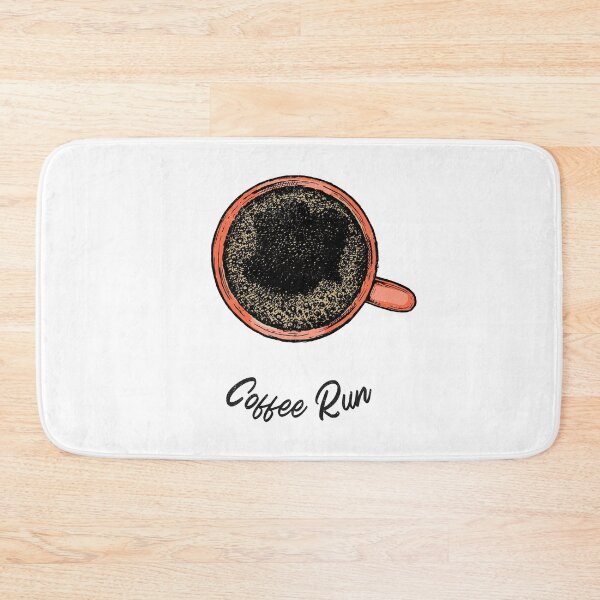 Item preview, Coffee run tee design  designed and sold by lach3.