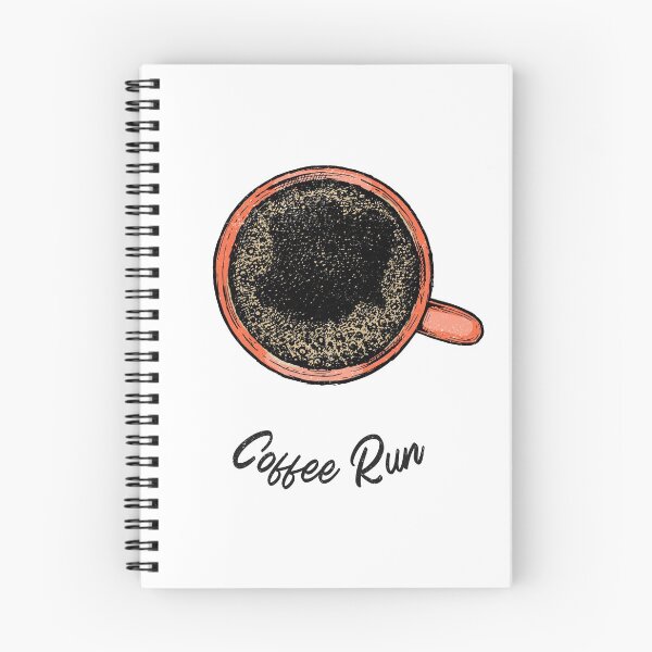 Item preview, Coffee run tee design  designed and sold by lach3.