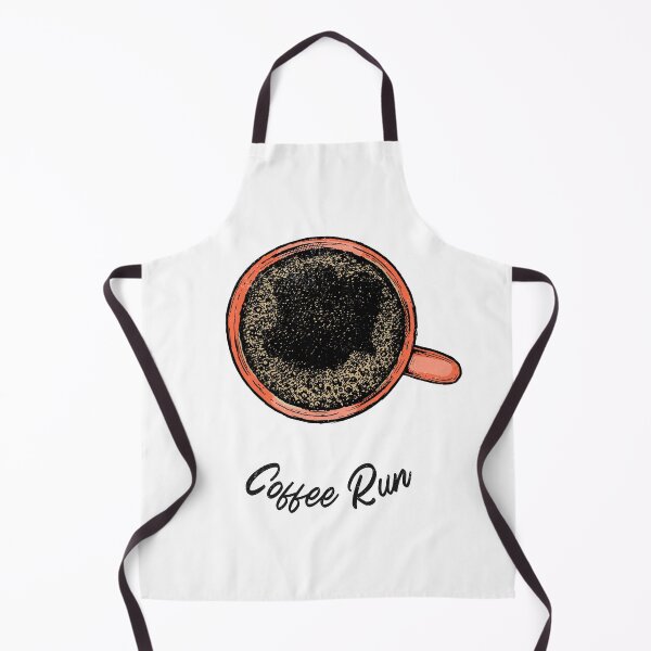 Item preview, Coffee run tee design designed and sold by lach3.