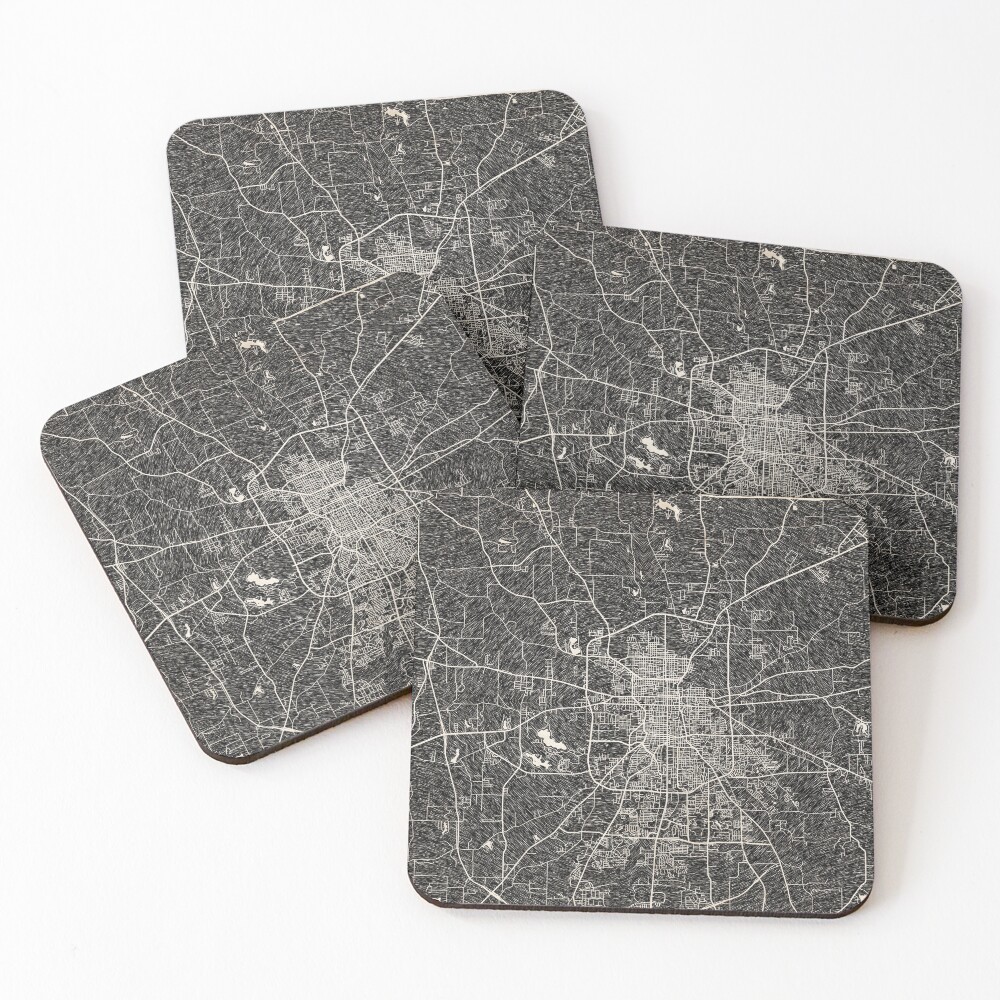 Item preview, Coasters (Set of 4) designed and sold by InkMaps.
