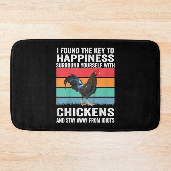 Item preview, I Found The Key To Happiness Surround Yourself With Chickens  designed and sold by GarrickShop.