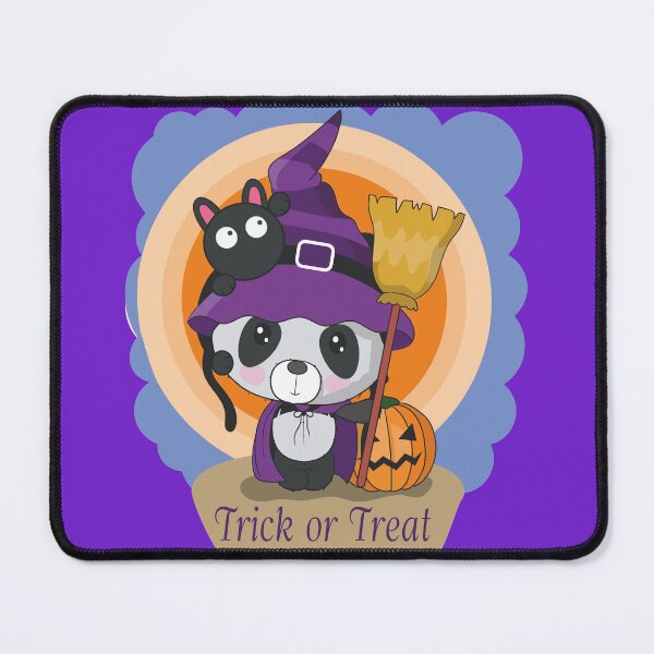 Item preview, Cute Panda going trick or treating. designed and sold by ajtechdesigns.