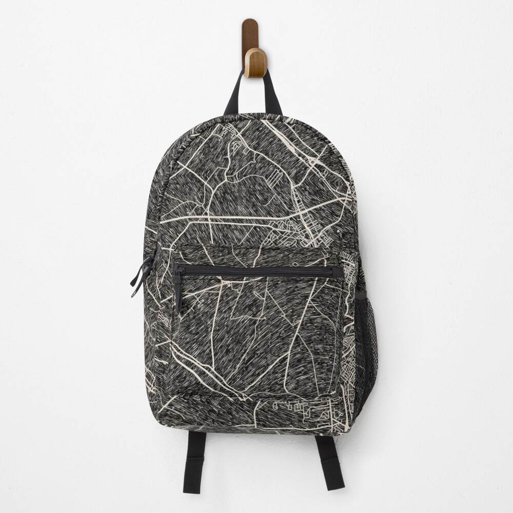 Vista previa del artículo con la obra «Mochila», diseñado y vendido por InkMaps.