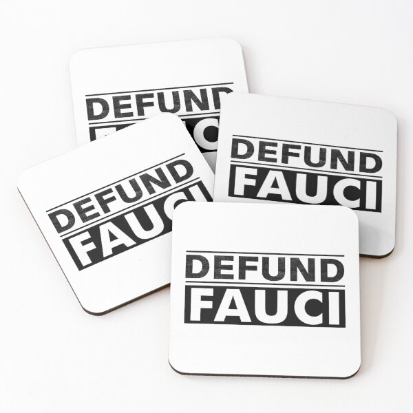 Item preview, Defund Fauci Fitted Scoop designed and sold by MaveriMcCrae.
