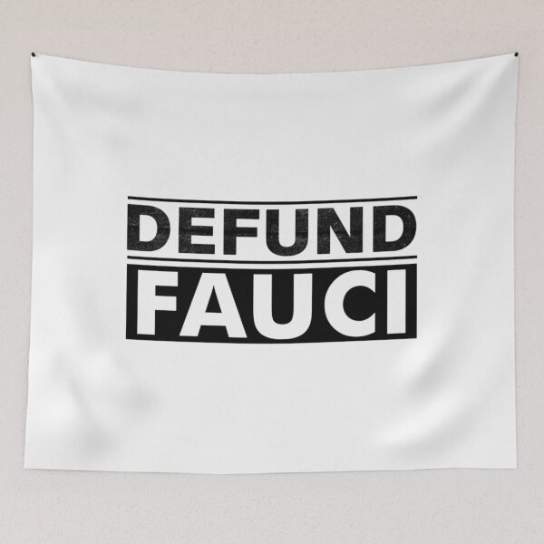 Item preview, Defund Fauci Fitted Scoop designed and sold by MaveriMcCrae.