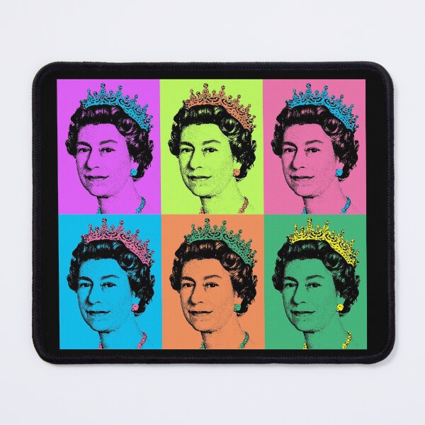 Item preview, Queen Elizabeth II England British designed and sold by Olha Borishchuk.