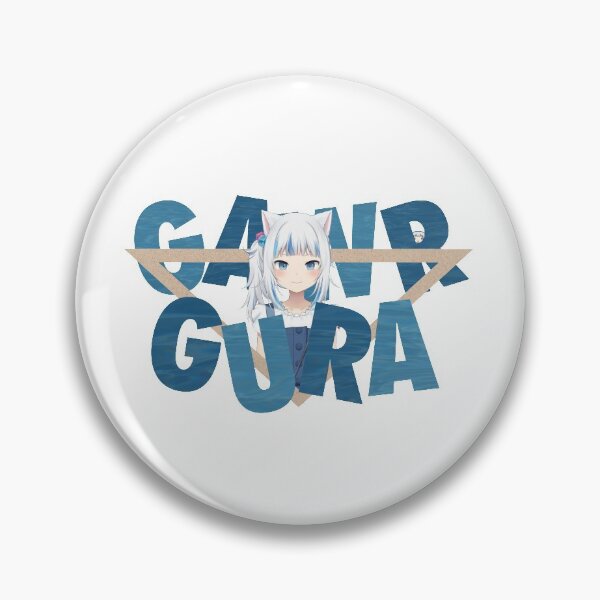 Item preview, Gawr Gura Logo designed and sold by Weebaloo.