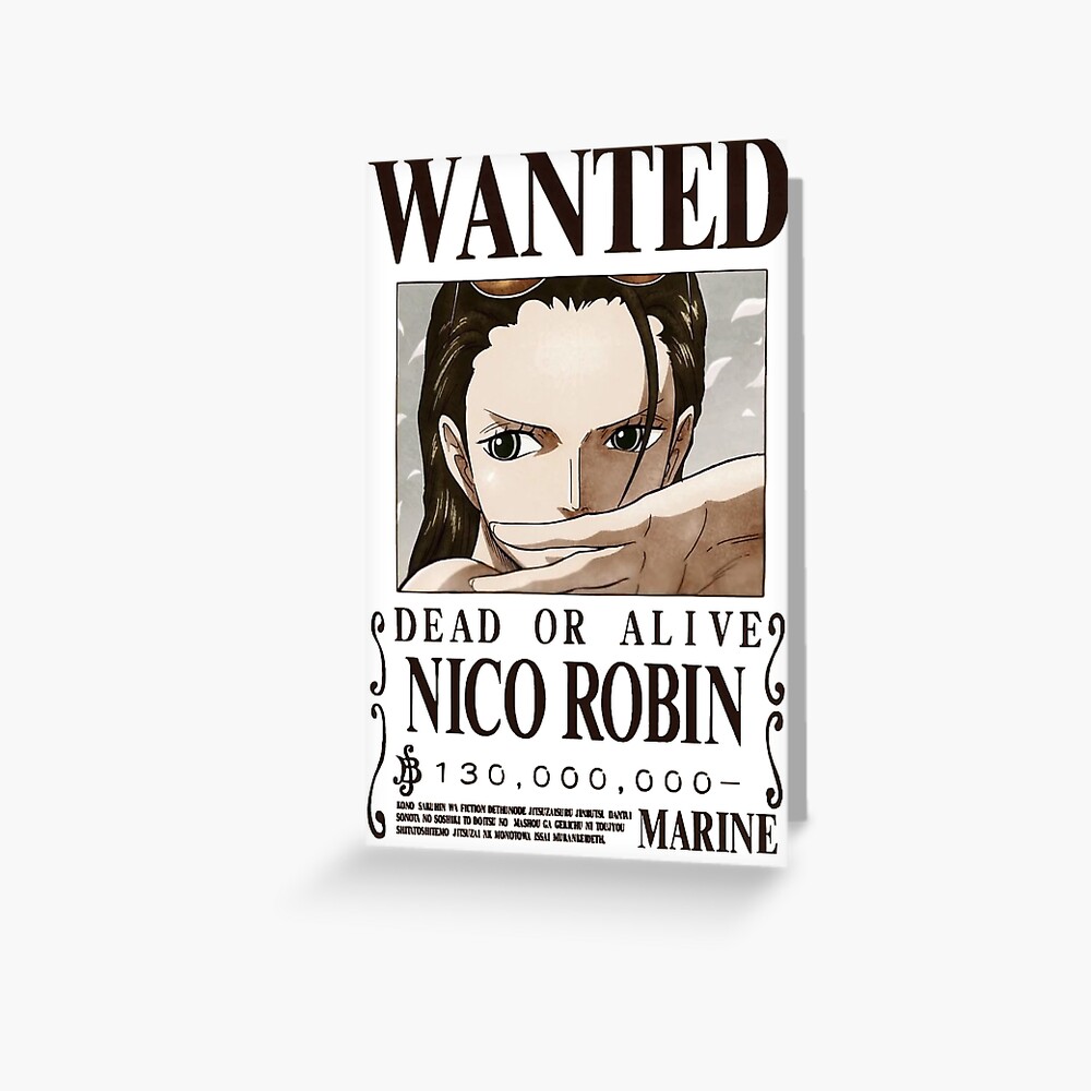 one-piece-wanted-poster-bounty-nico-robin-greeting-card-by-tsukilouki