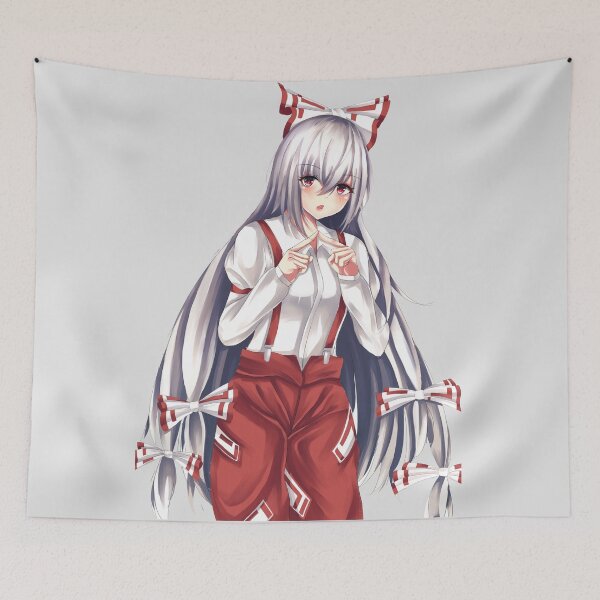 Item preview, Cute Fujiwara no Mokou designed and sold by Natalie Meresh.