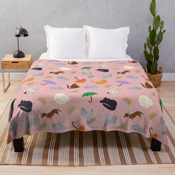 Item preview, RAINING CATS AND DOGS PATTERN designed and sold by JasperAndPudArt.