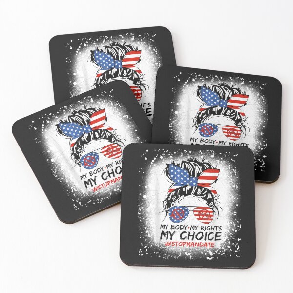 Item preview, My Body My Rights My Choice Stop The Mandate T-Shirt designed and sold by Amancio-Scott.