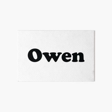 Owen First Name Meaning Art Print-Name Meaning-Parchment  Paper-8x10-Personalized Art-Home Decor-Birthday-Christmas-Gift for Him