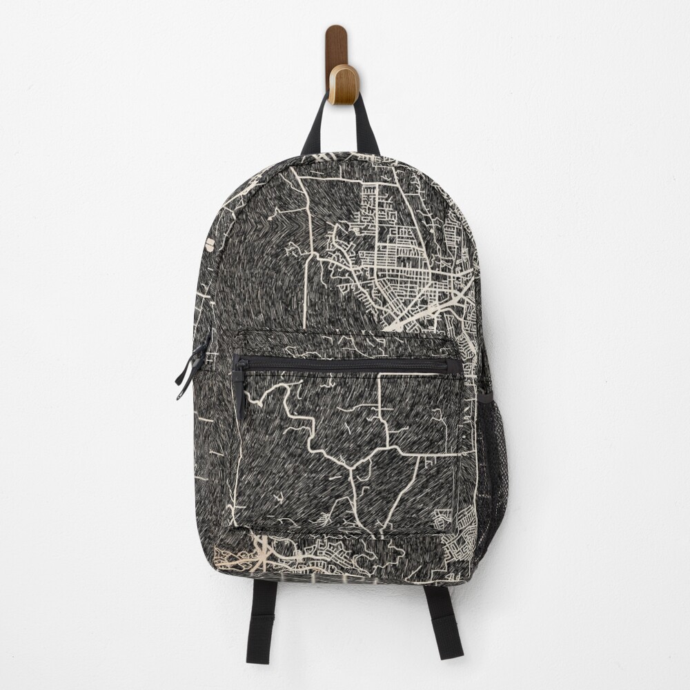 Vista previa del artículo con la obra «Mochila», diseñado y vendido por InkMaps.