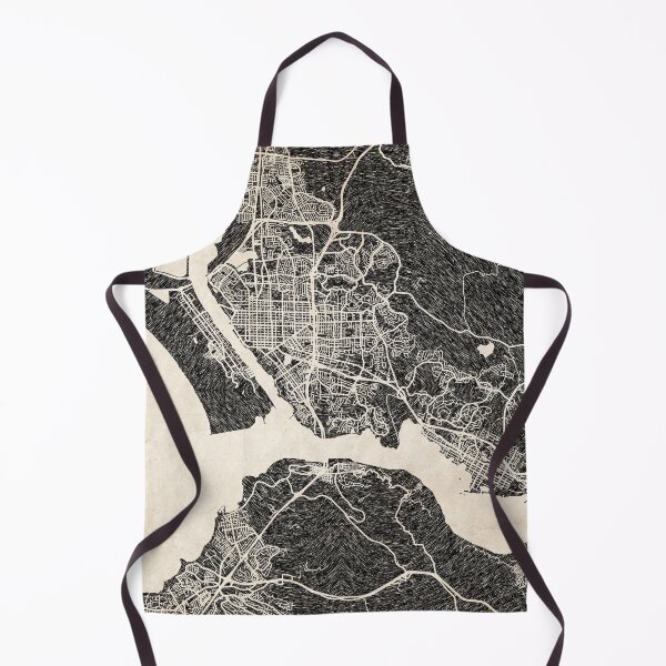 Item preview, Vallejo map California Ink lines designed and sold by InkMaps.