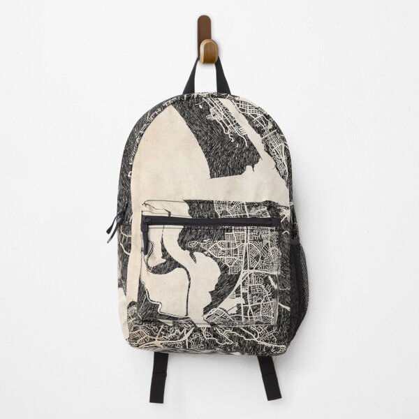 Item preview, Vallejo map California Ink lines 2 designed and sold by InkMaps.