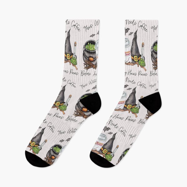 Item preview, This Witch Needs Coffee Before Any Hocus Pocus Halloween designed and sold by bluechic89.
