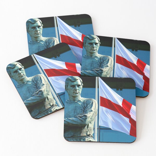 Item preview, Bobby Moore Statue England Flag Wembley Stadium designed and sold by AndyEvansPhotos.