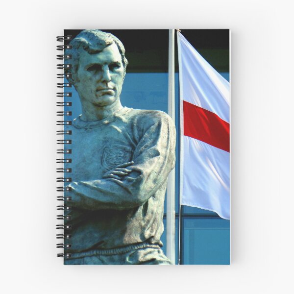 Item preview, Bobby Moore Statue England Flag Wembley Stadium designed and sold by AndyEvansPhotos.